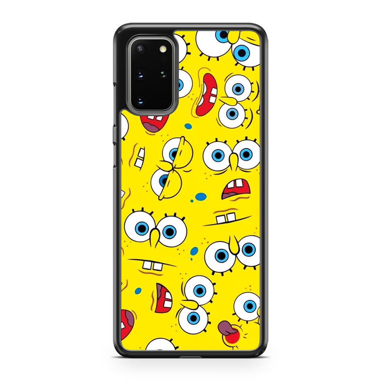 Spongebob Collage Samsung Galaxy S20 Plus Case