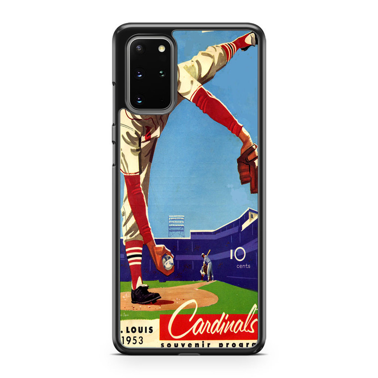 Vintage St Lous Cardinals Scorecard Samsung Galaxy S20 Plus Case