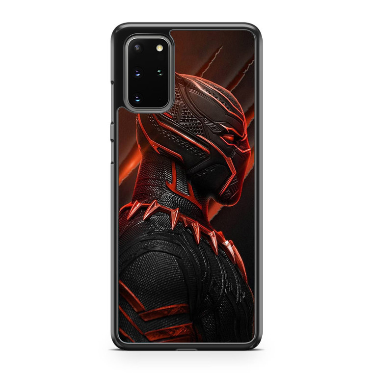 Black Panther Red Mask Poster Samsung Galaxy S20 Plus Case