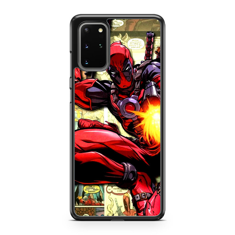 Deadpool Comics Samsung Galaxy S20 Plus Case