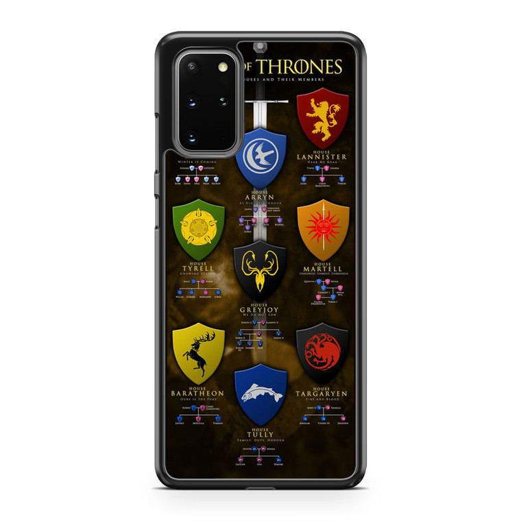 Game Of Thrones House Samsung Galaxy S20 Plus Case