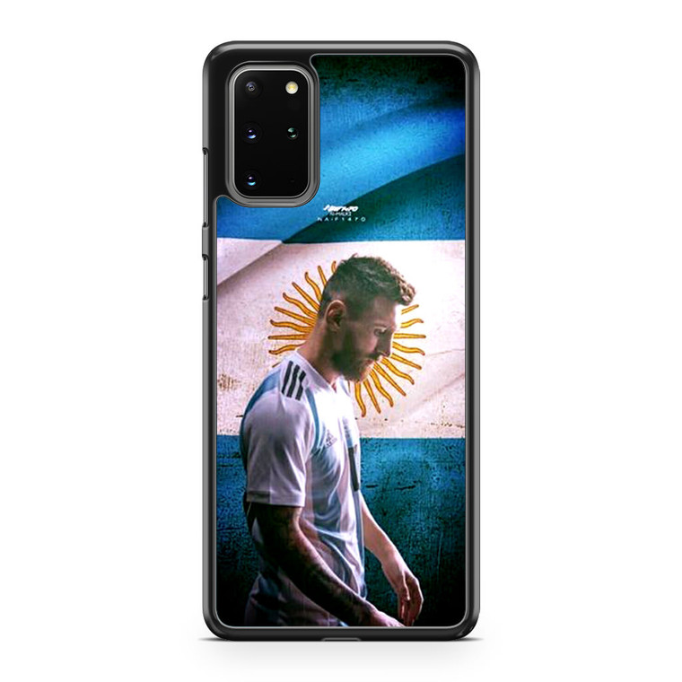 Lionel Messi Argentina Team Samsung Galaxy S20 Plus Case