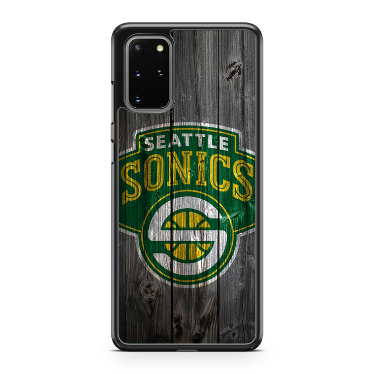 Seattle Sonics Wood Samsung Galaxy S20 Plus Case