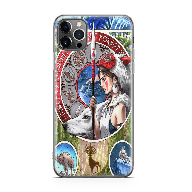 Princess Mononoke Noveau iPhone 12 Pro Case