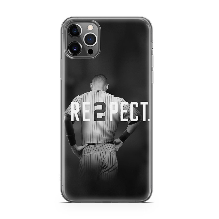 Derek Jeter Respect iPhone 12 Pro Case