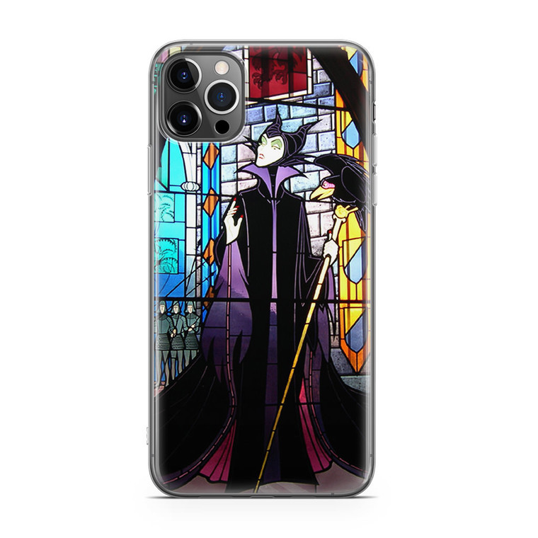 Maleficent Sleeping Beauty Glass Design iPhone 12 Pro Case