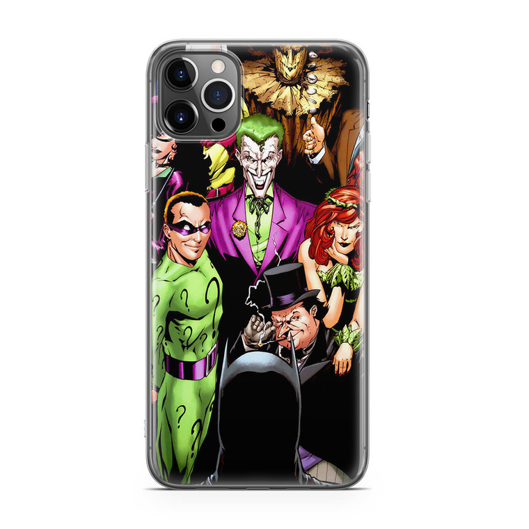 Batman All Villains iPhone 12 Pro Case