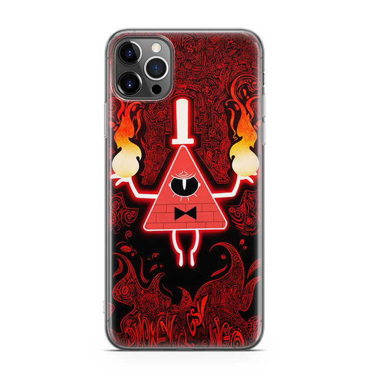 Gravity Falls Bill Cipher Angry iPhone 12 Pro Case