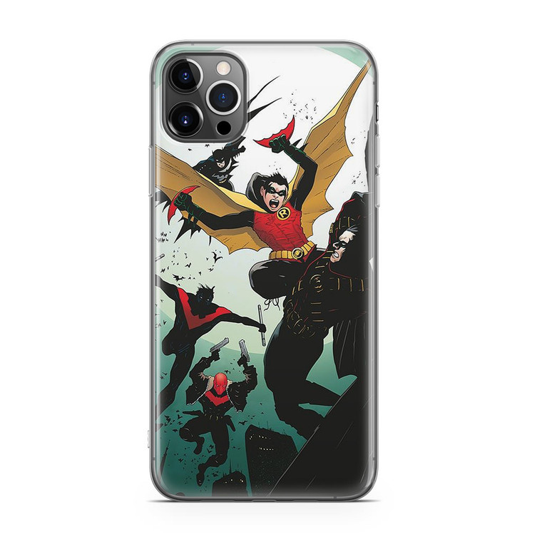 Robin, Red Robin, Red Hood and Nightwing iPhone 12 Pro Case