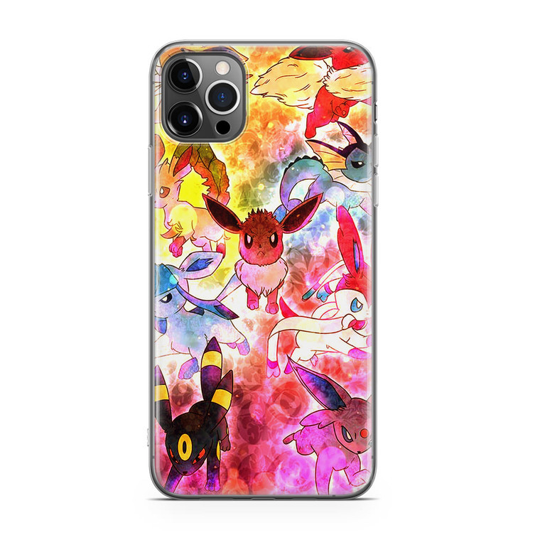 Pokemon Eevee Collage iPhone 12 Pro Case