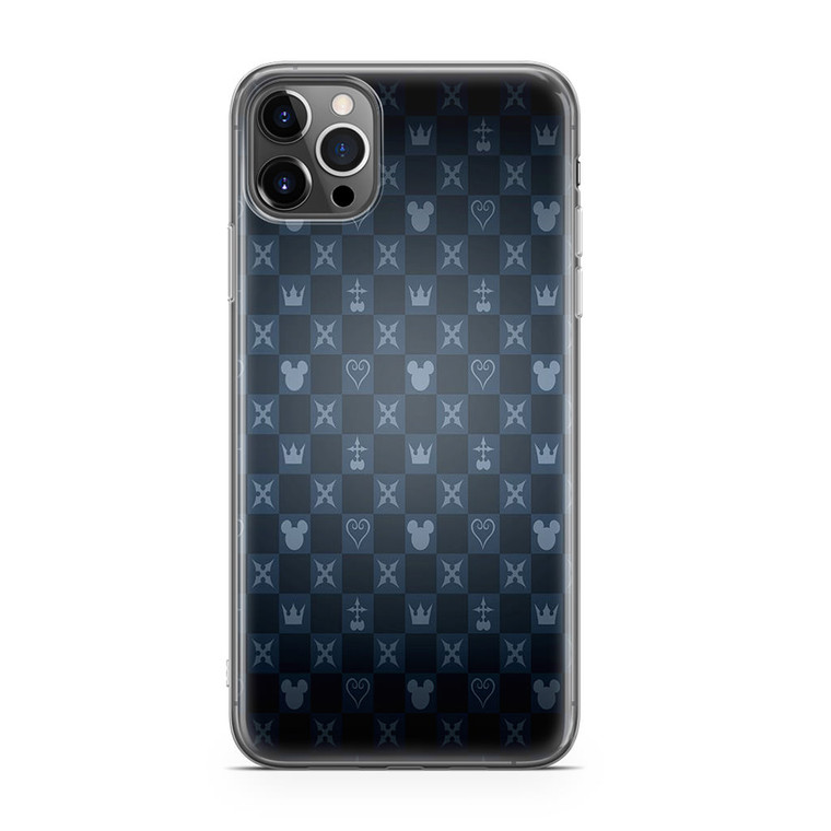 Kingdom Hearts Pattern iPhone 12 Pro Case