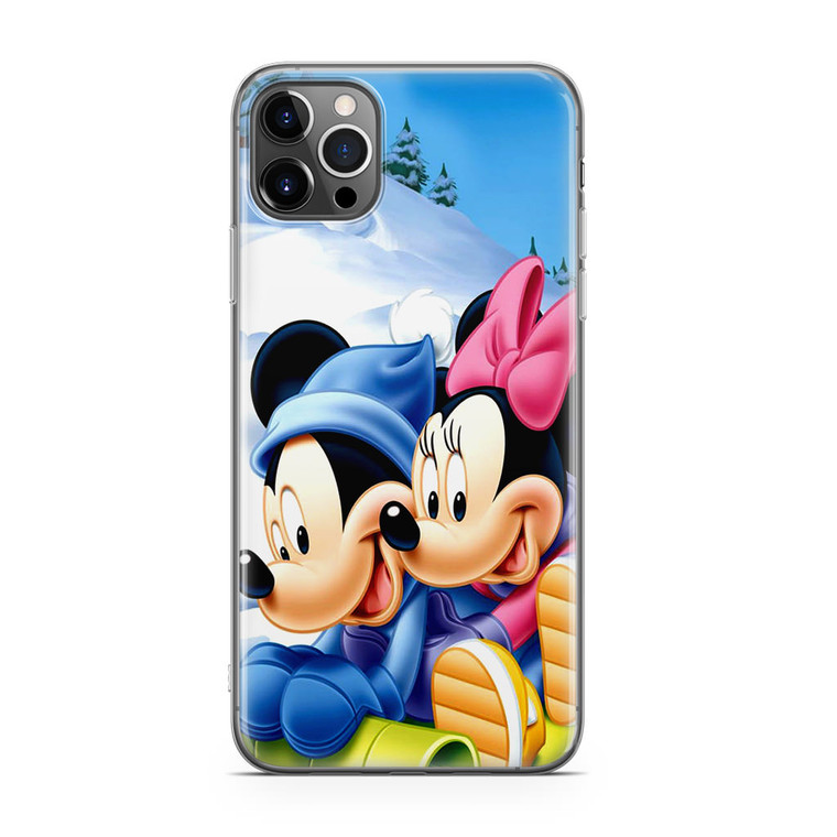 Mickey Mouse and Minnie Mouse iPhone 12 Pro Case