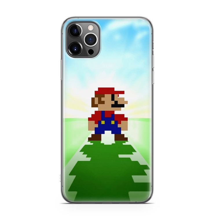 Super Mario Bros Minecraft iPhone 12 Pro Case