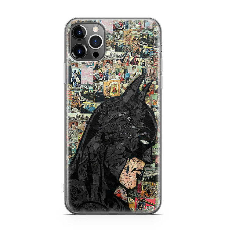 Batman Comics Patern iPhone 12 Pro Case