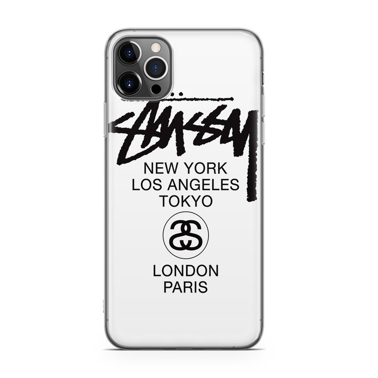 Stussy Inc Logo iPhone 12 Pro Case