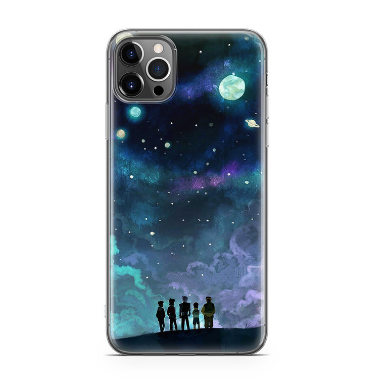 Voltron in Space Nebula iPhone 12 Pro Case