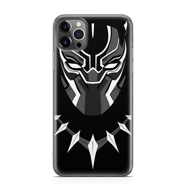 Black Panther Minimalism iPhone 12 Pro Case