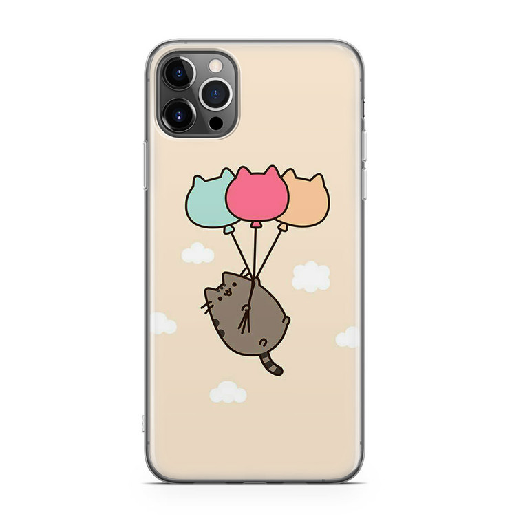 Pusheen The Cat Baloon iPhone 12 Pro Case