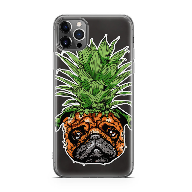 Pineapple Pug iPhone 12 Pro Case
