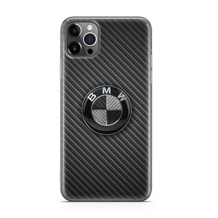 BMW Black Carbon iPhone 12 Pro Case