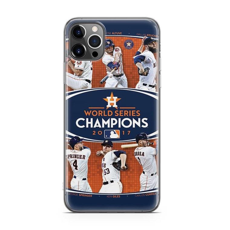 Houston Astros 2017 World Series Champions iPhone 12 Pro Case