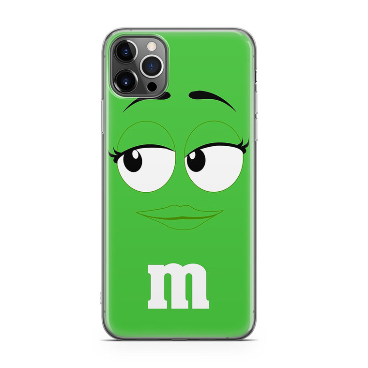 M&M's Green iPhone 12 Pro Case
