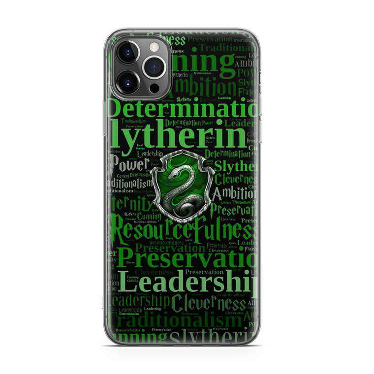 Slytherin Quote Logo iPhone 12 Pro Case