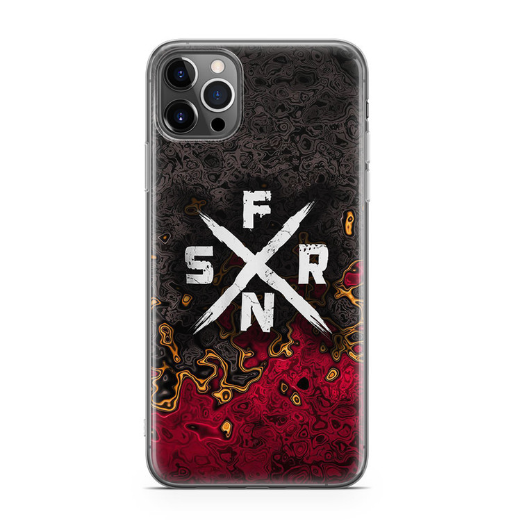 WWE Seth Rollins SFNR Logo iPhone 12 Pro Case