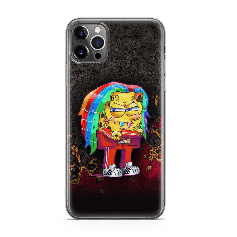 Spongebob Hypebeast 69 Mode iPhone 12 Pro Case