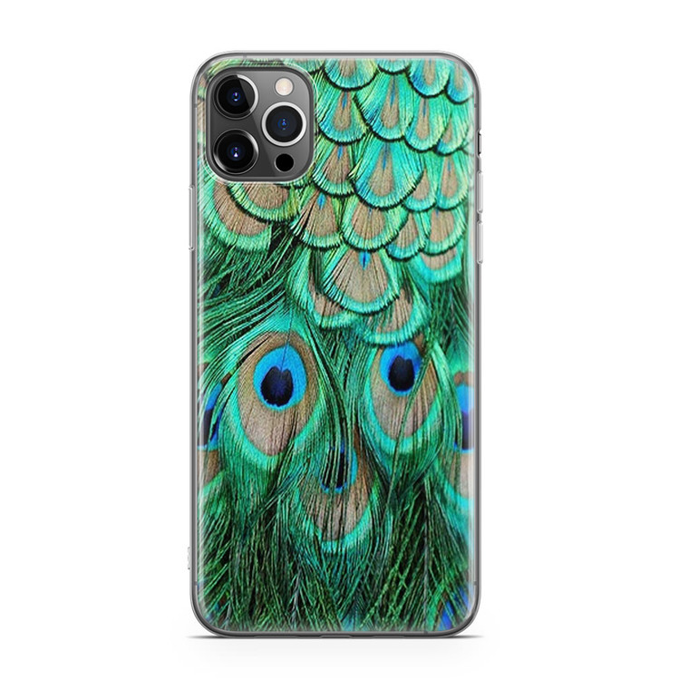 Peacock Feather iPhone 12 Pro Max Case