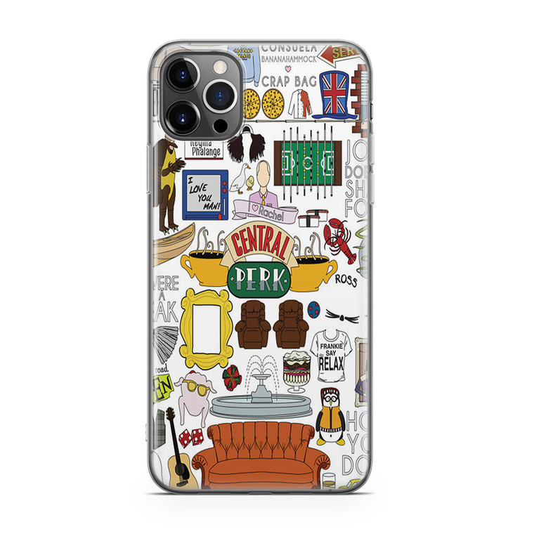 Friends Tv Show Central Perk iPhone 12 Pro Max Case