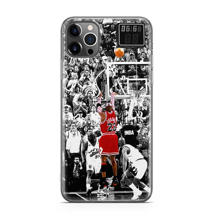 Michael Jordan Shoot in NBA iPhone 12 Pro Max Case