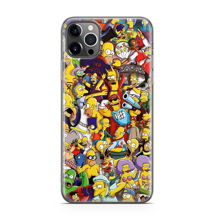 The Simpsons Characters iPhone 12 Pro Max Case