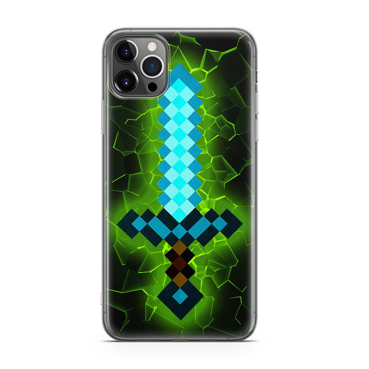 Minecraft Diamond Sword iPhone 12 Pro Max Case