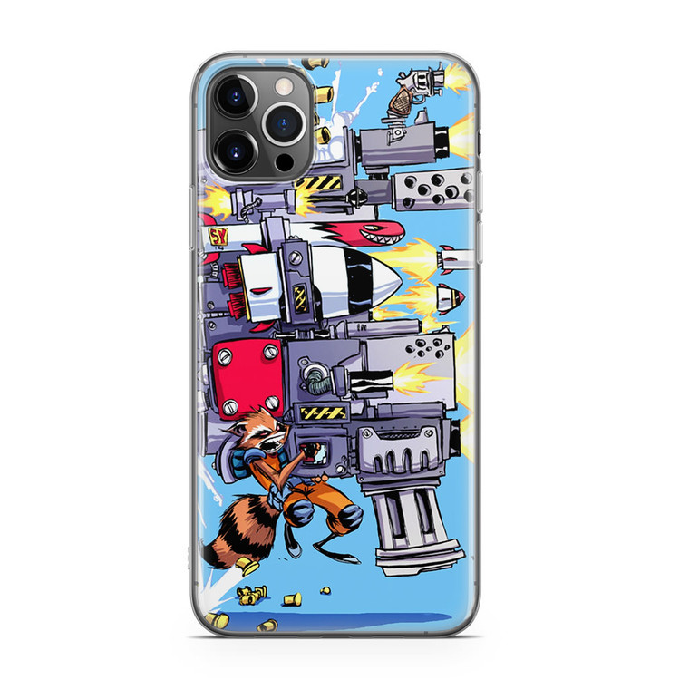 Comics Rocket Racoon iPhone 12 Pro Max Case