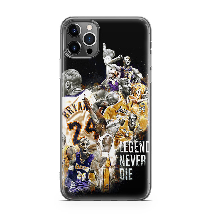 Kobe Bryant Legends Never Die iPhone 12 Pro Max Case