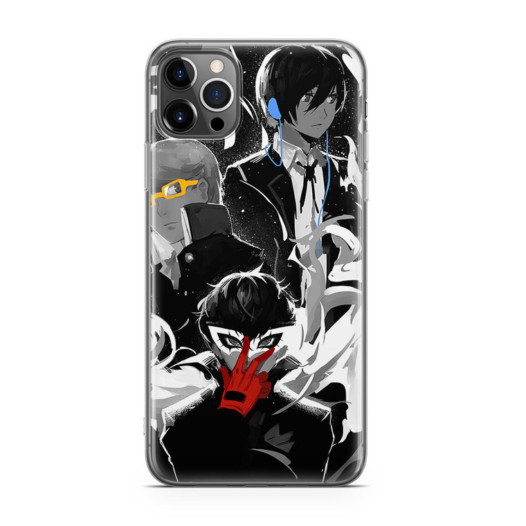 Persona 5 - Protagonist and Arsne iPhone 12 Pro Max Case