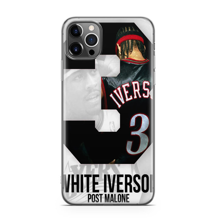 Post Malone White Iverson iPhone 12 Pro Max Case