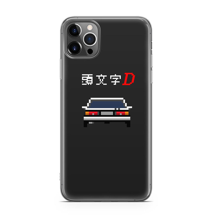 Initial D Pixel Art iPhone 12 Pro Max Case