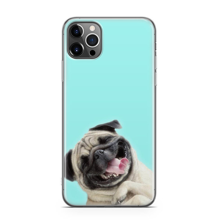 Pug Laughing iPhone 12 Pro Max Case