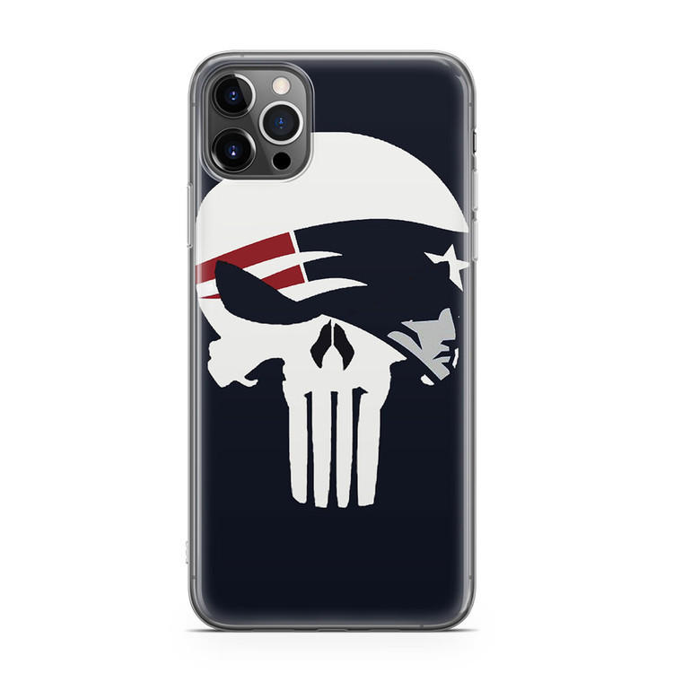 Patriots Punisher Logo iPhone 12 Pro Max Case