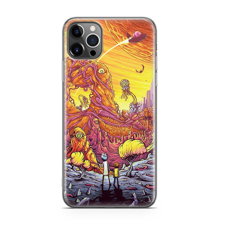 Rick and Morty Alien Planet iPhone 12 Pro Max Case