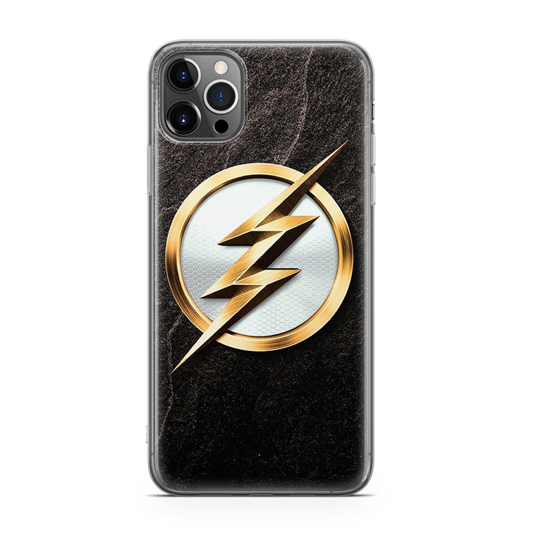 The Flash Gold Logo iPhone 12 Pro Max Case