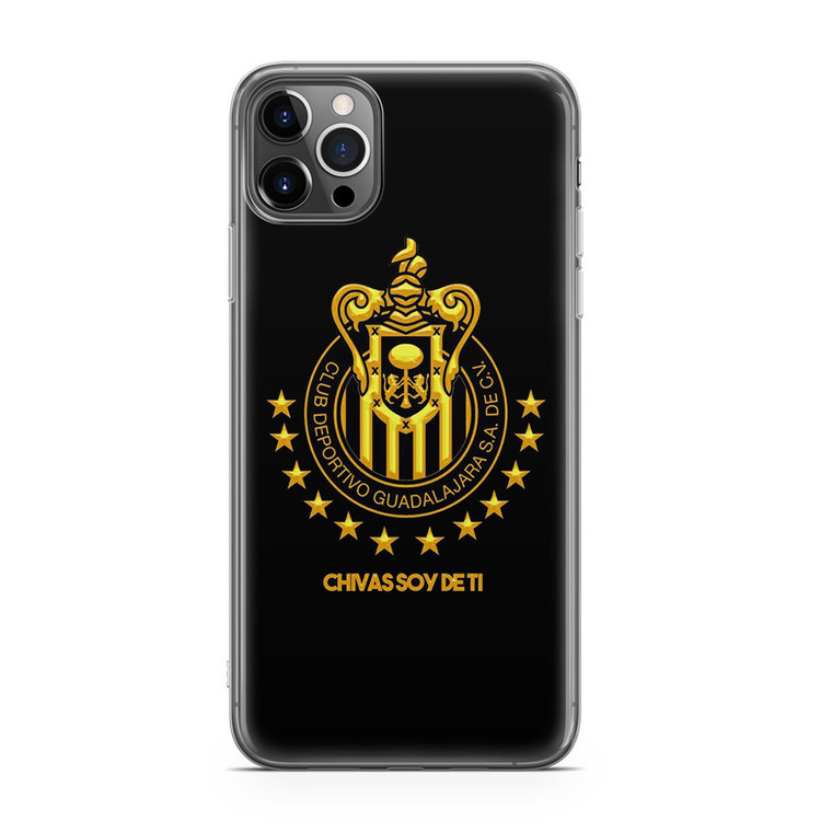 Chivas de Guadalajara Gold Logo iPhone 12 Pro Max Case