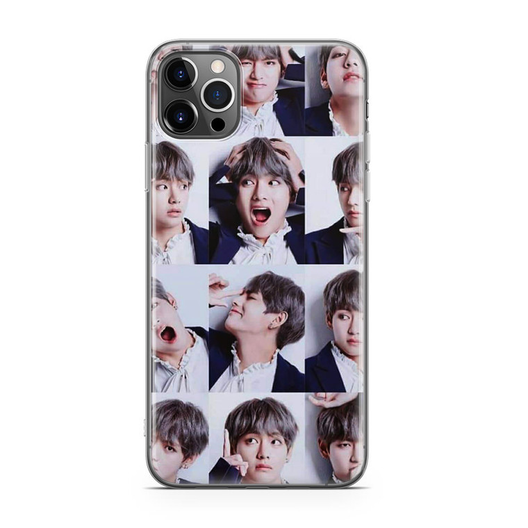 Kim Tae Hyung Collage iPhone 12 Pro Max Case