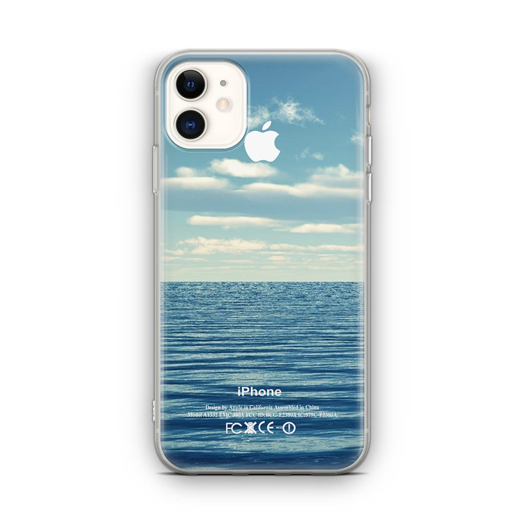 Blue Ocean Beach Spring Summer iPhone 12 Mini Case