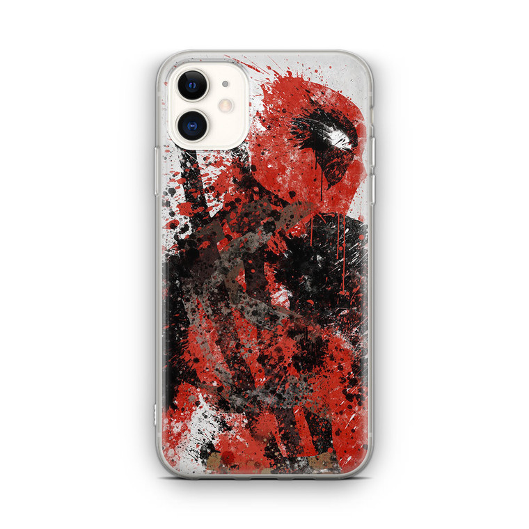 Deadpool Painting art iPhone 12 Mini Case