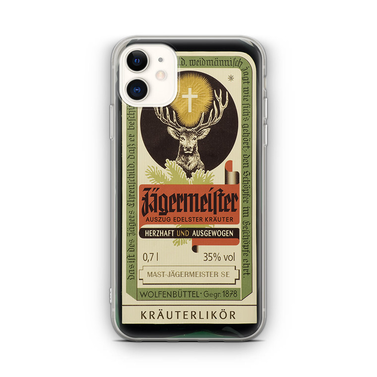 Jagermeister Retro Bottle iPhone 12 Mini Case