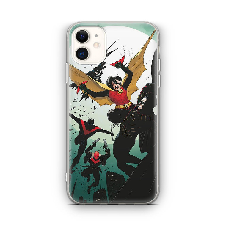 Robin, Red Robin, Red Hood and Nightwing iPhone 12 Mini Case