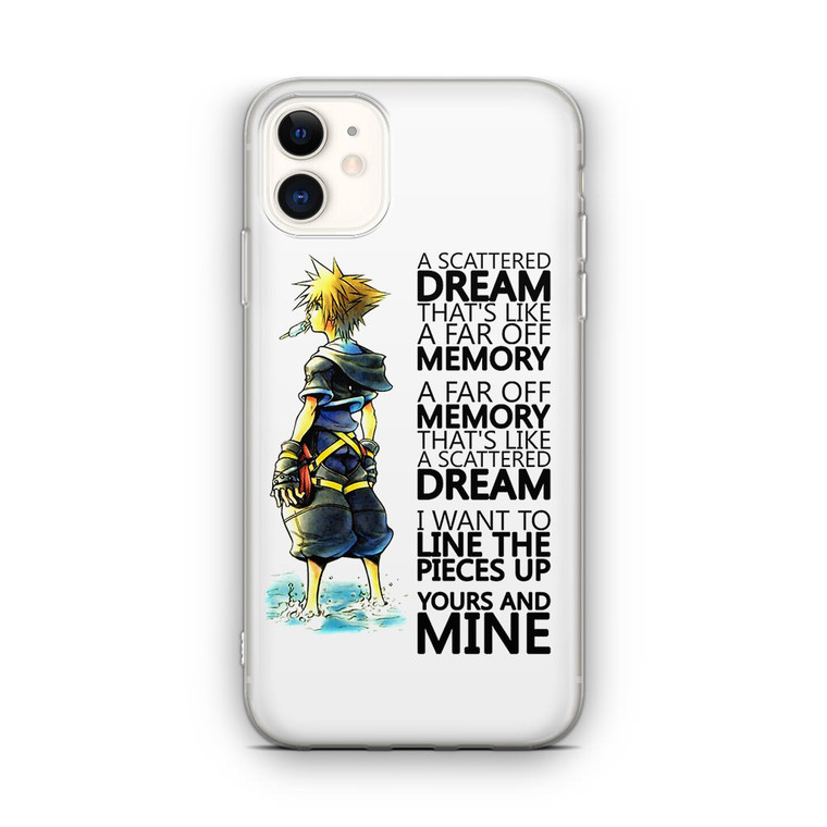 Kingdom Hearts Quotes iPhone 12 Mini Case